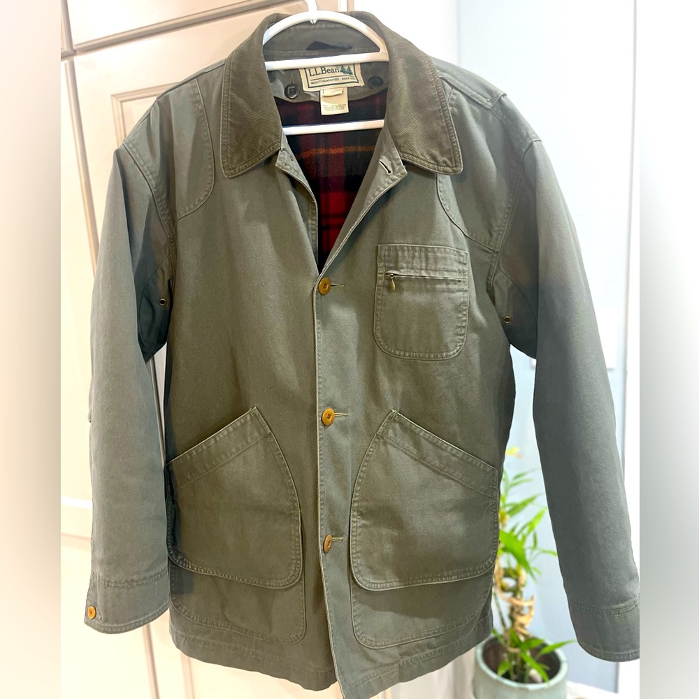 L.L. Bean barn Jacket field jacket men’s size L green brown